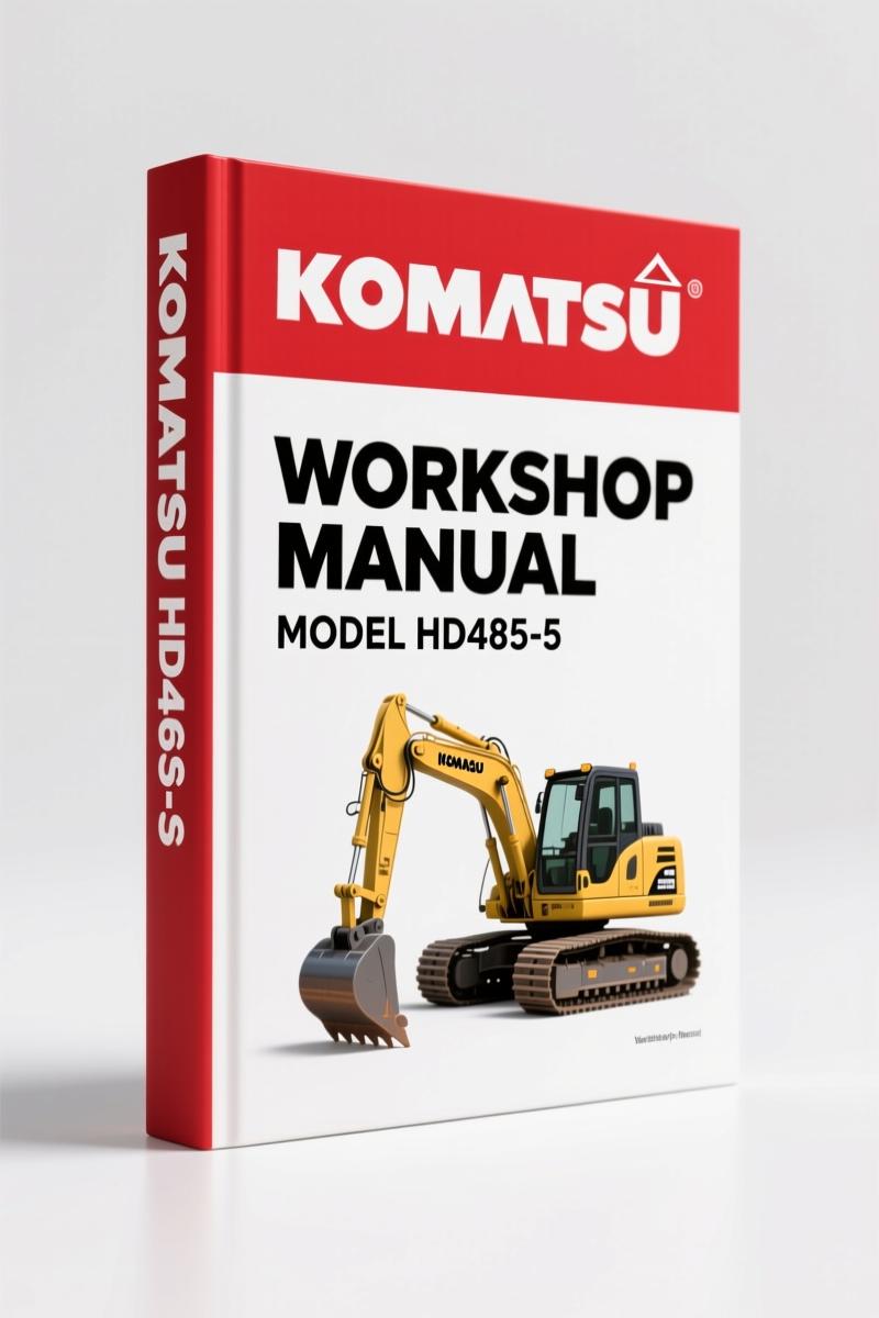 Komatsu HD465-5, HD456-5 Workshop Manual – Factory Service Documentation