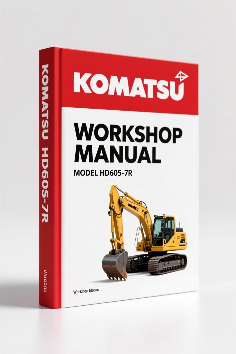 Komatsu HD465-7R, HD605-7R Workshop Manual – 373 Pages