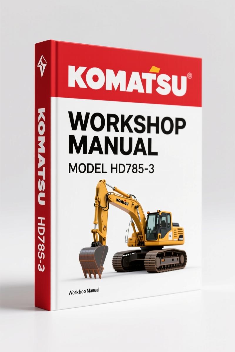Komatsu HD785-3, HD985-3 1997 Workshop Manual - Factory Specs