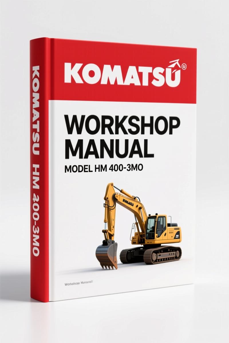 Komatsu HM 400-3MO Workshop Manual – 1974 Pages of Factory Specs