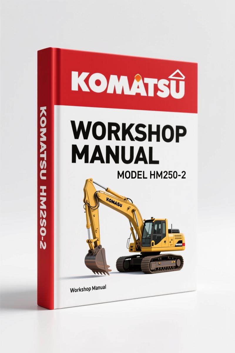 Komatsu HM250-2 Workshop Manual – Factory Specs for Articulated Dump Truck
