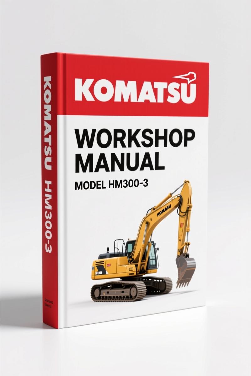 Komatsu HM300-3 Workshop Manual – 1977 Pages of Factory Specs