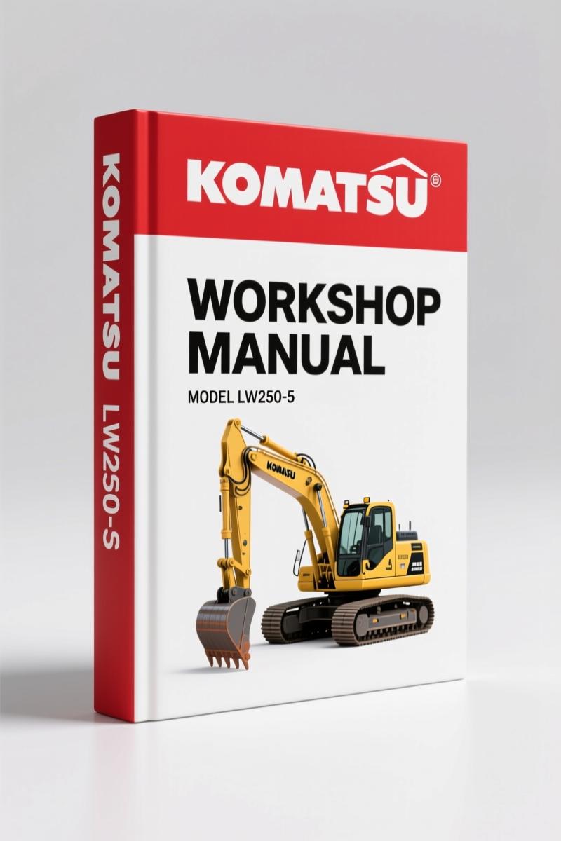 Komatsu LW250-5 1997 Workshop Manual - OEM Factory Service Document