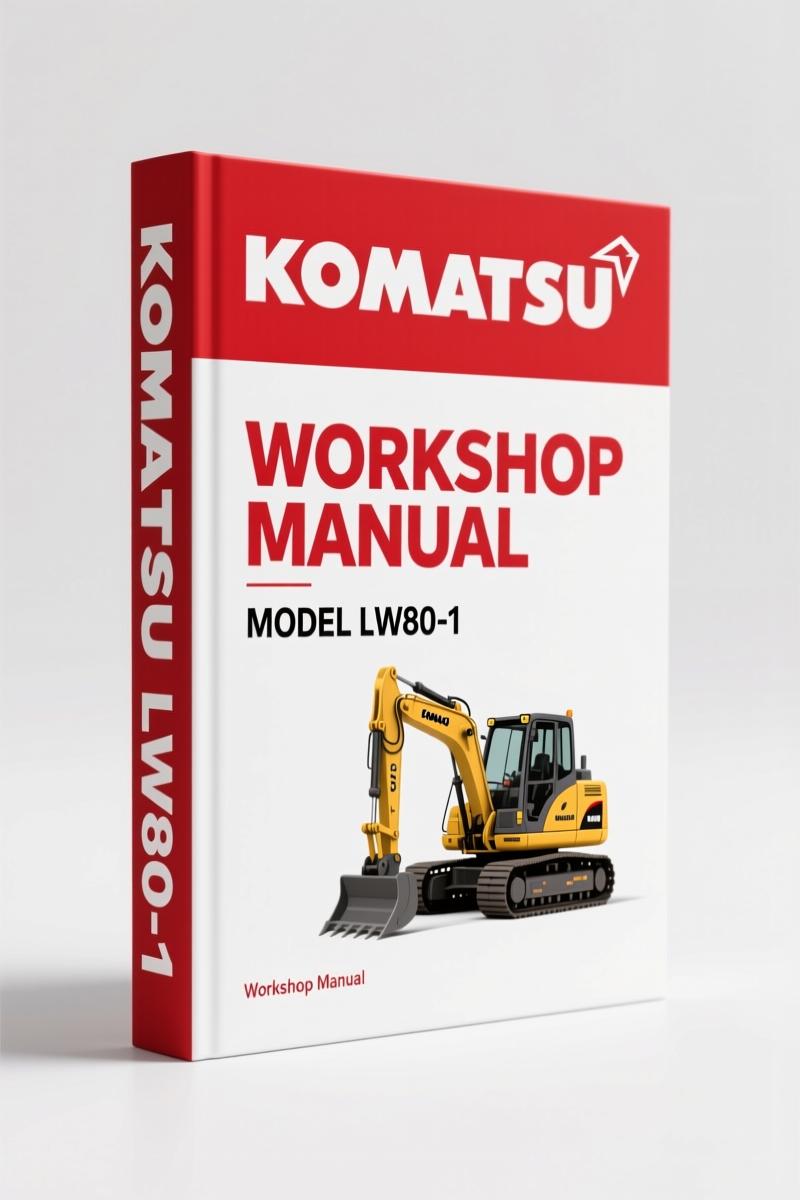 Komatsu LW80-1 1993 Workshop Manual – 653 Pages of Factory Specs