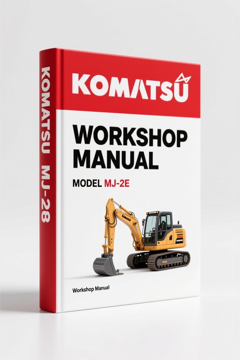 Komatsu MJ-2E Workshop Manual – Factory Drive System Specs