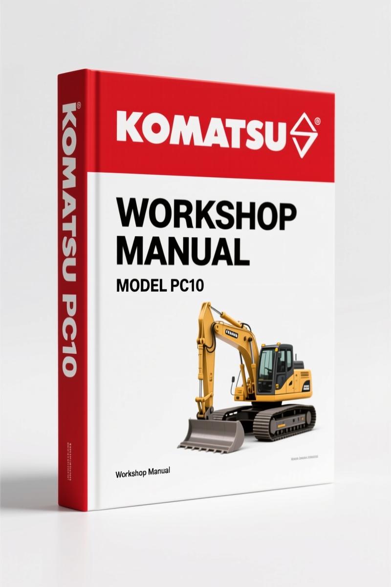 Komatsu PC05-PC40 1993 Workshop Manual for Engine Repair