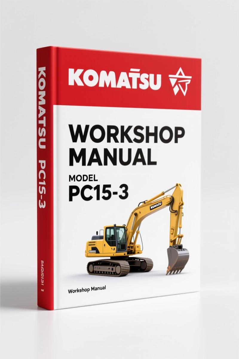 Komatsu PC10-7, PC15-3, PC20-7 Workshop Manual – 264 Pages of Factory Specs