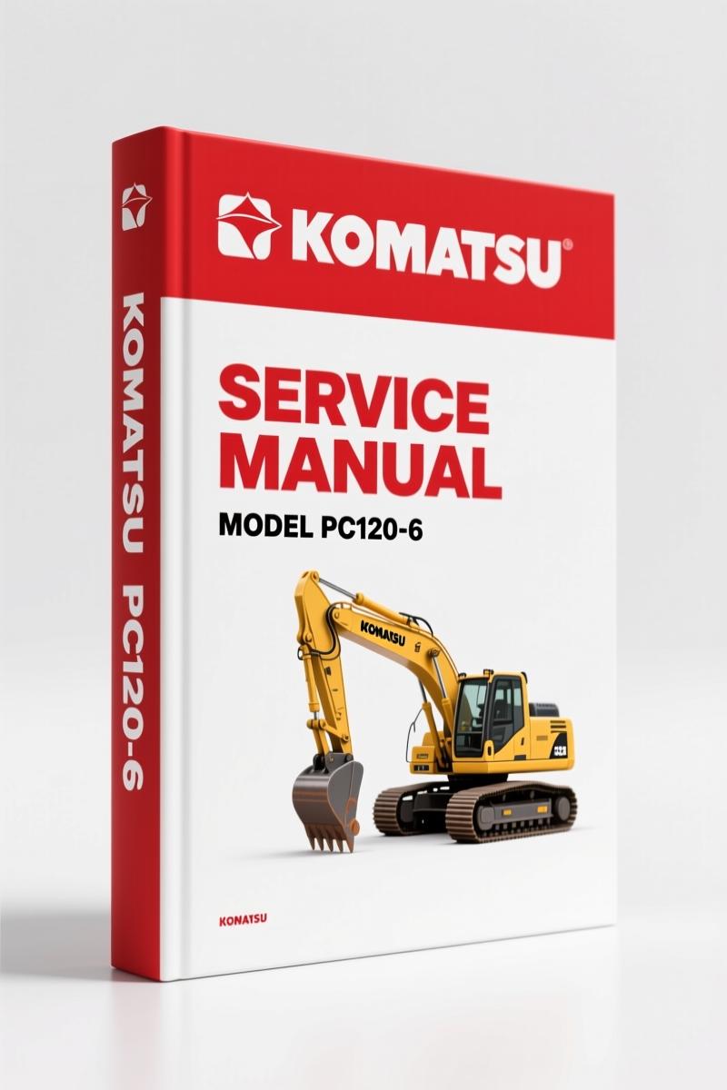 Komatsu PC100-6 PC120-6 2004 Service Manual – 846 Pages OEM Specs