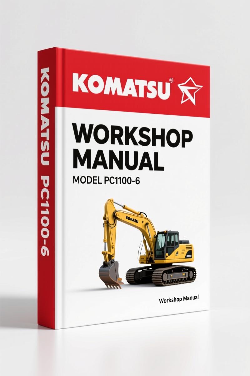 Komatsu PC1100-6, PC1100SP-6, PC1100LC-6 2002 Workshop Manual – 839 Pages