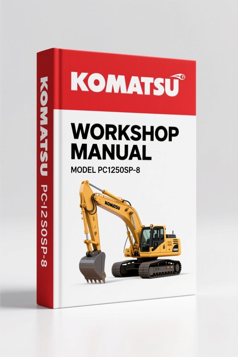 Komatsu PC1250-8, PC1250SP-8, PC1250LC-8 Workshop Manual – 1301 Pages