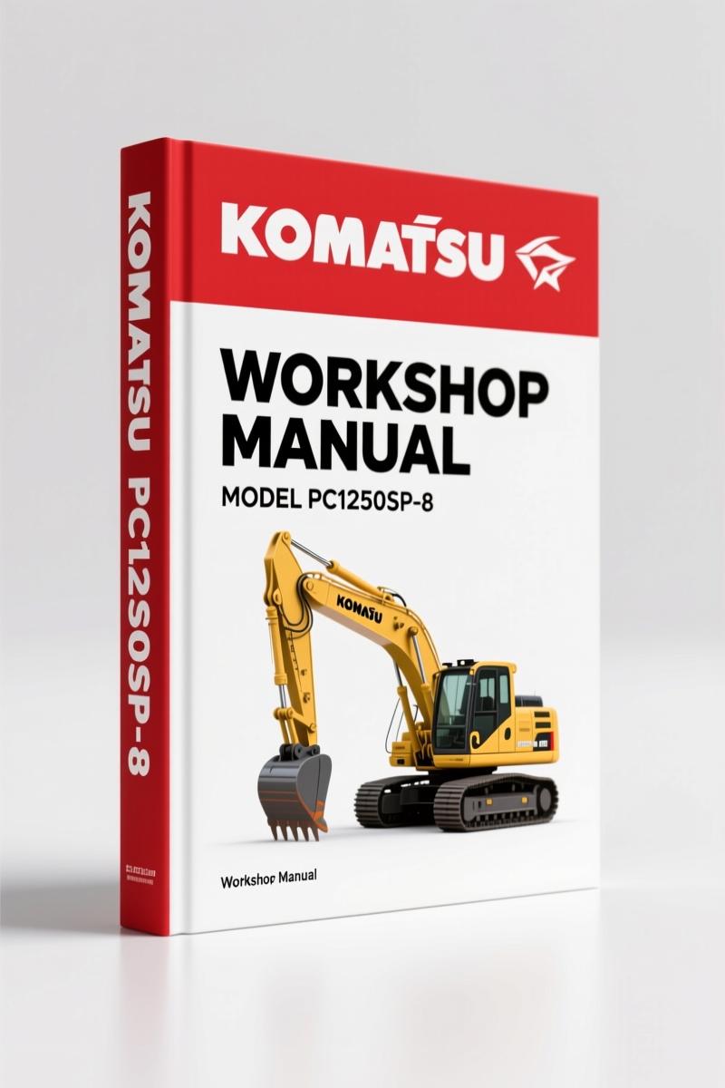 Komatsu PC1250-8 Workshop Manual – 1301 Pages of Factory Specs