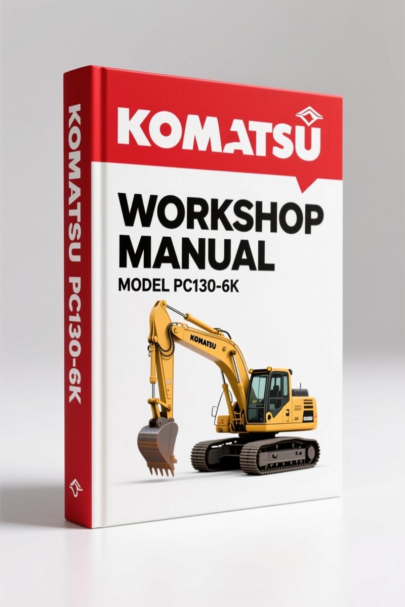 Komatsu PC130-6K PC150LGP-6K 2001 Workshop Manual – 730 Pages