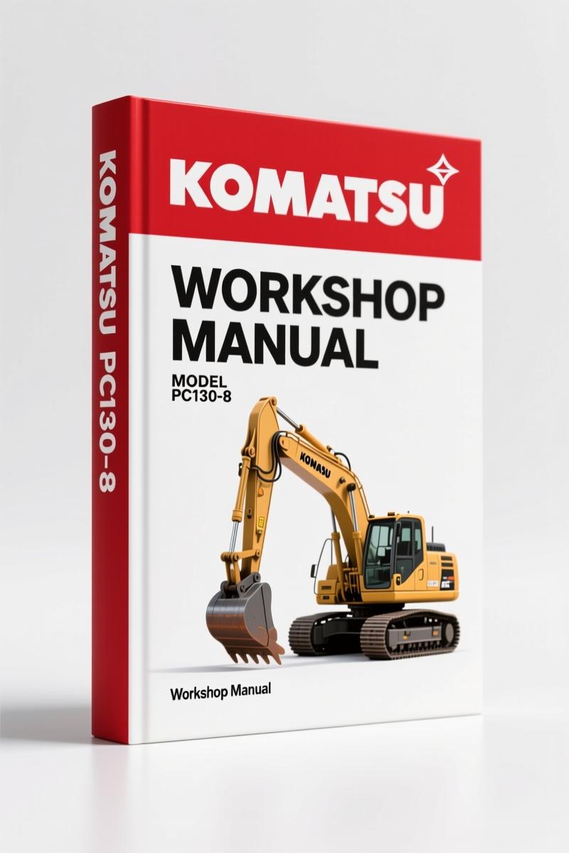 Komatsu PC130-8 Workshop Manual – 1023 Pages of Factory Specs
