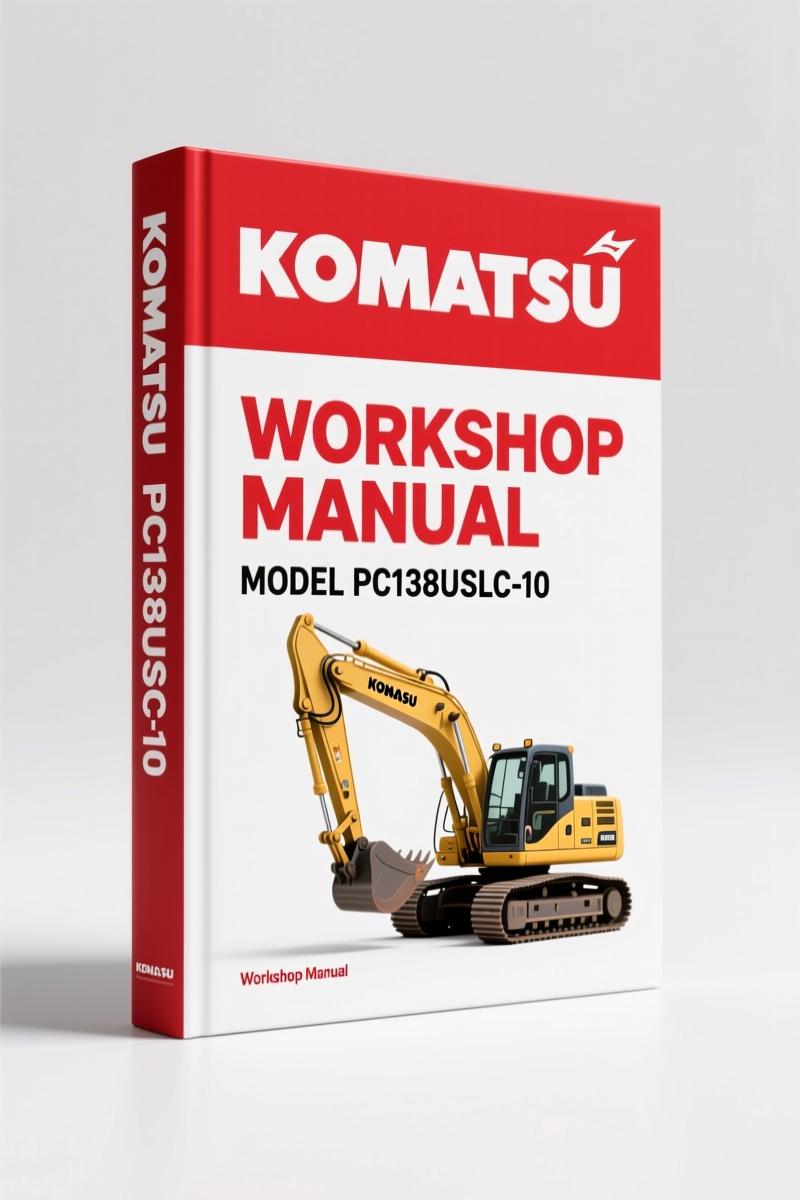 Komatsu PC138USLC-10 Workshop Manual – 1388 Pages of Factory Specs
