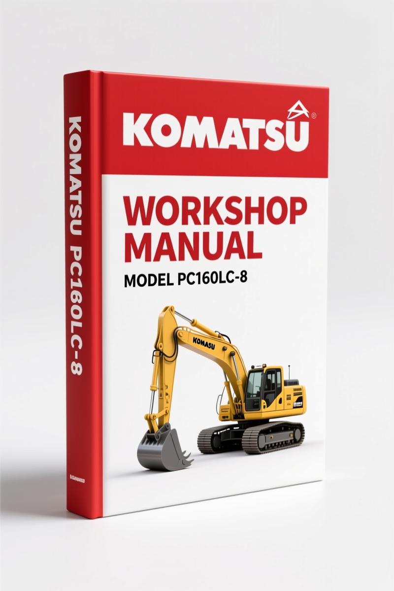 Komatsu PC160LC-8 2007 Workshop Manual – 1015 Pages of Factory Specs