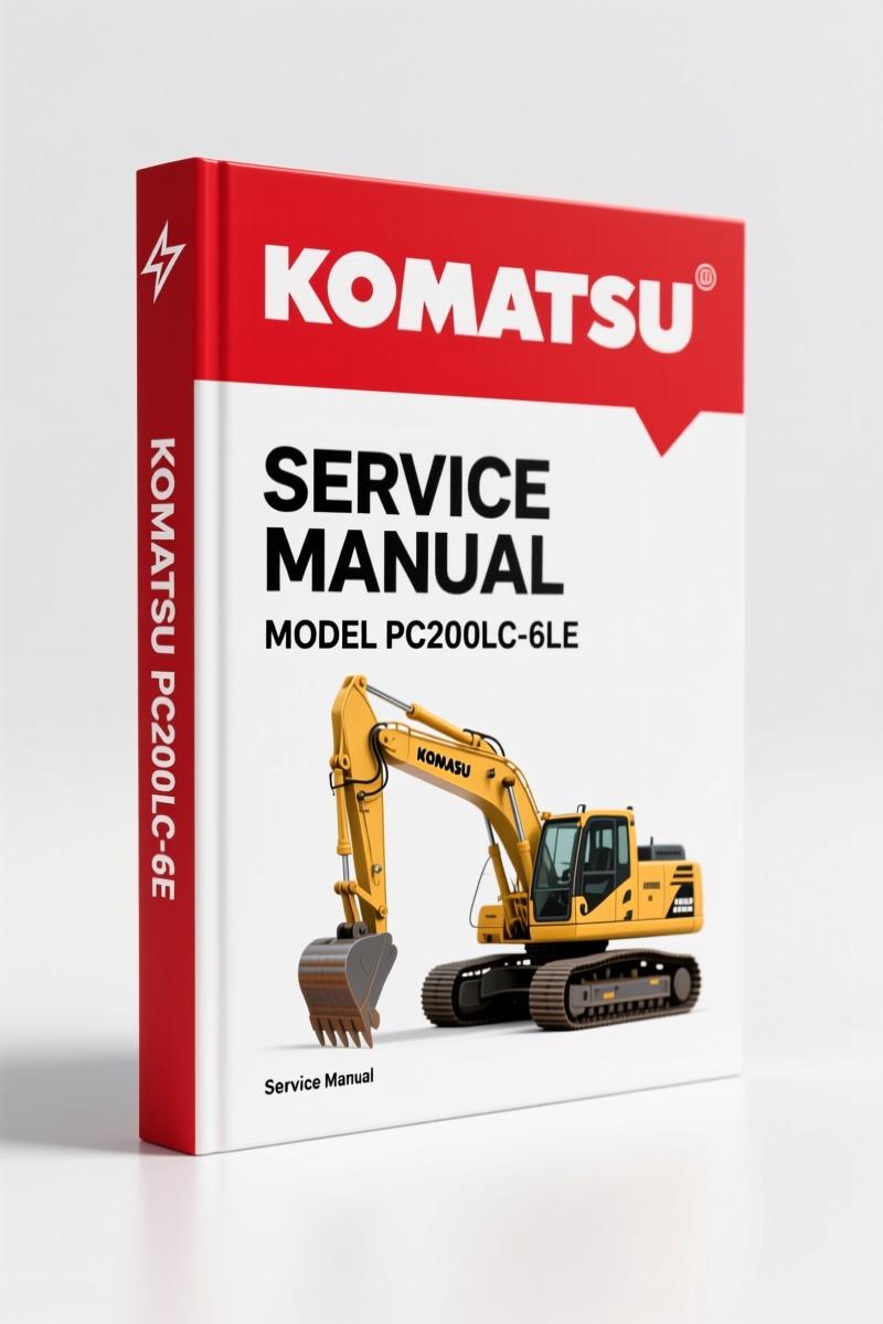 Komatsu PC200LC-6LE, PC210LC-6LE, PC220LC-6LE, PC250LC-6LE 2005 Service Manual
