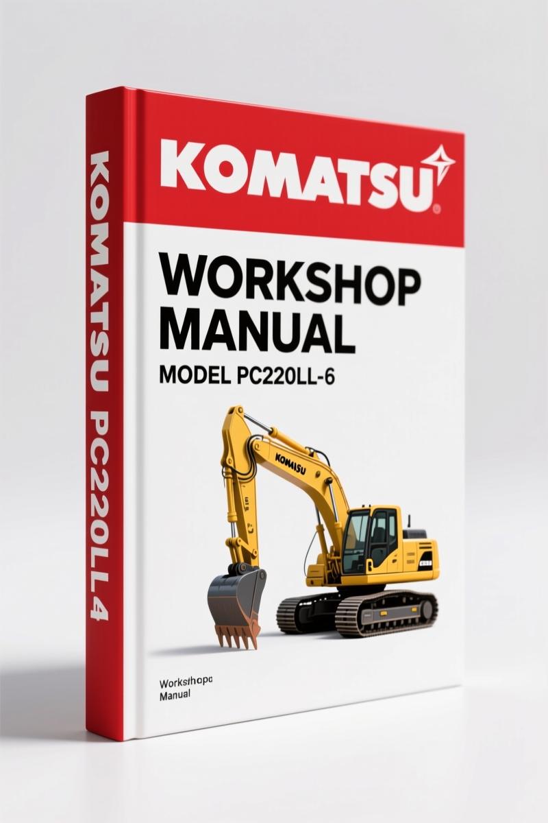 Komatsu PC200LL-6, PC220LL-6 2001 Workshop Manual – OEM Addendum
