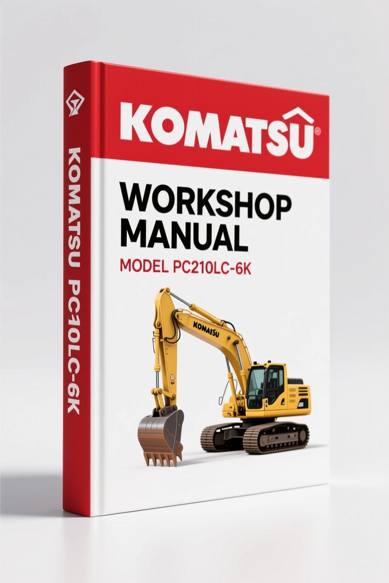 Komatsu PC210-6K, PC210LC-6K, PC240LC-6K, PC240NLC-6K Workshop Manual