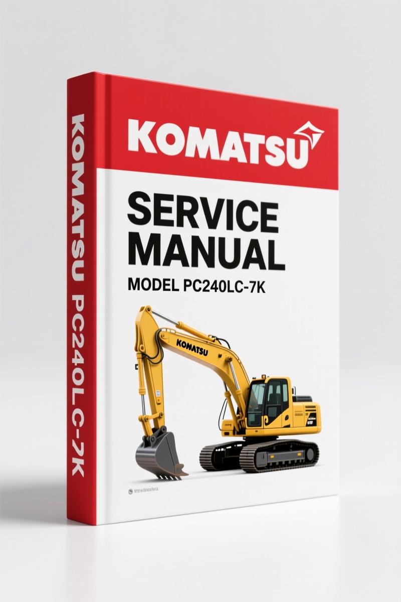 Komatsu PC210-7K, PC210LC-7K, PC210NLC-7K, PC240LC-7K, PC240NLC-7K 2002 Service Manual