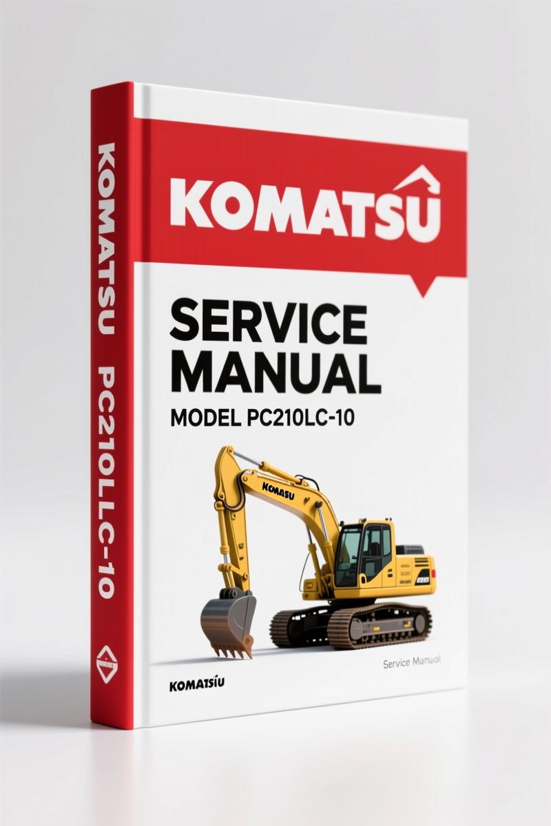 Komatsu PC210LC-10 2013 Service Manual – 1710 Pages of Factory Specs