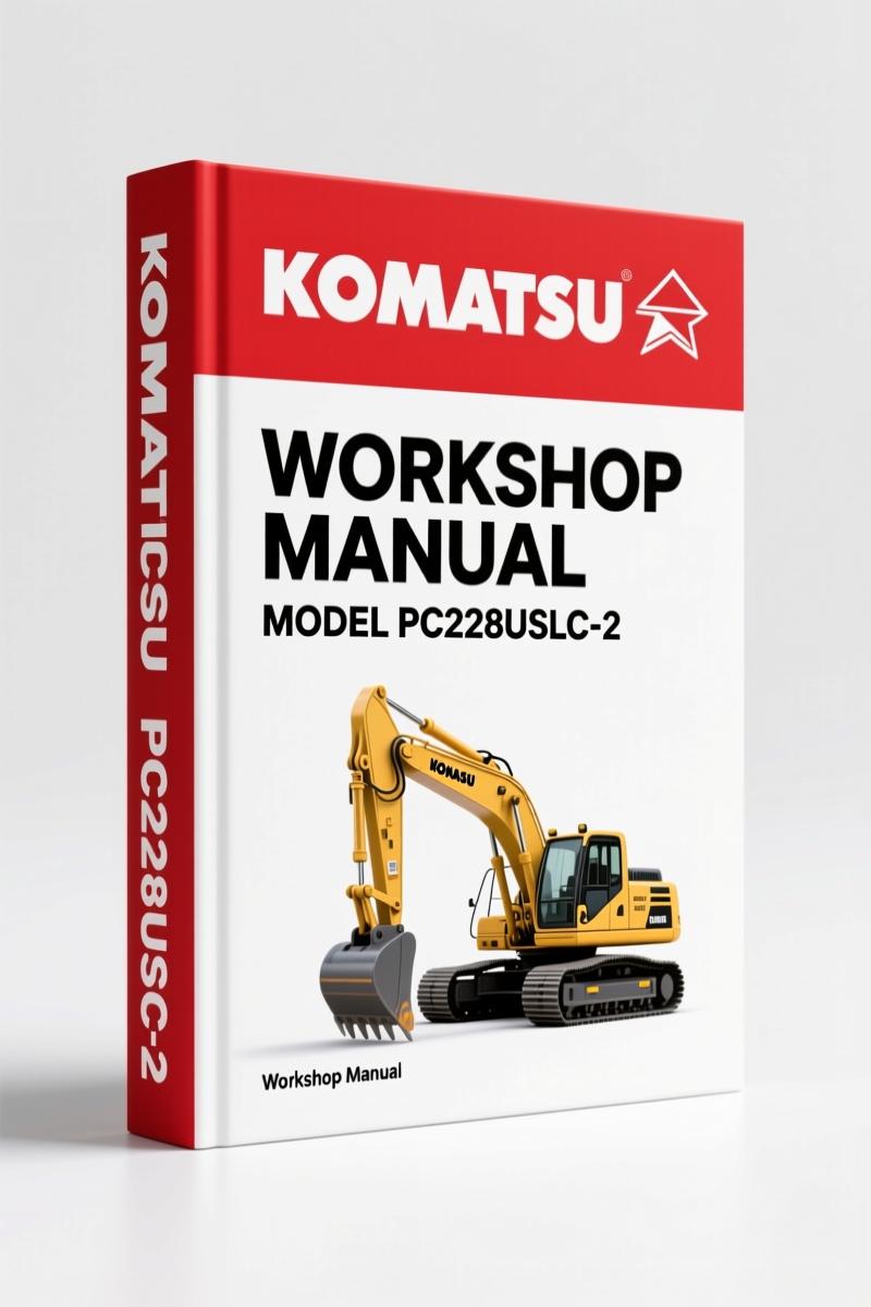 Komatsu PC228US-2, PC228USLC-1, PC228USLC-2 2003 Workshop Manual
