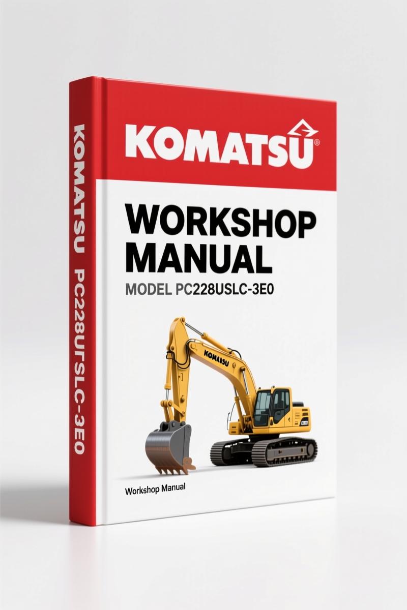 Komatsu PC228US-3E0, PC228USLC-3E0 Workshop Manual – 951 Pages