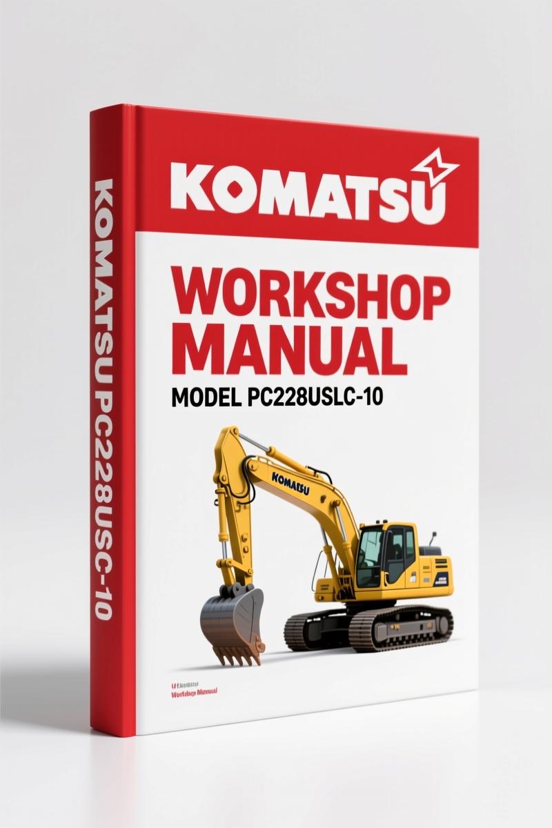 Komatsu PC228USLC-10 Workshop Manual – 1752 Pages of Factory Specs