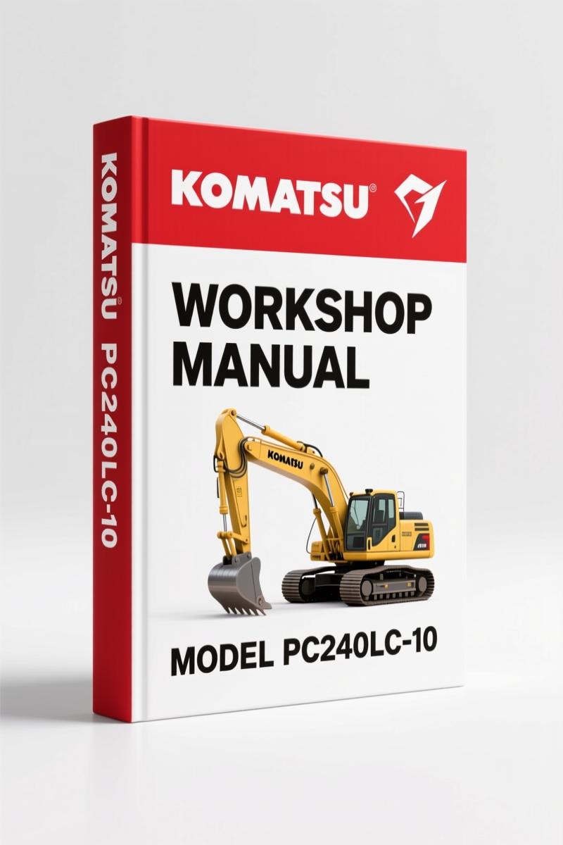 Komatsu PC240LC-10 Workshop Manual – 1615 Pages of Factory Specs