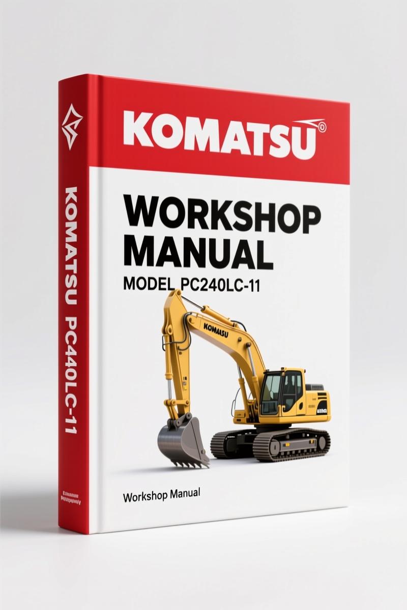 Komatsu PC240LC-11 Workshop Manual – Factory Specs