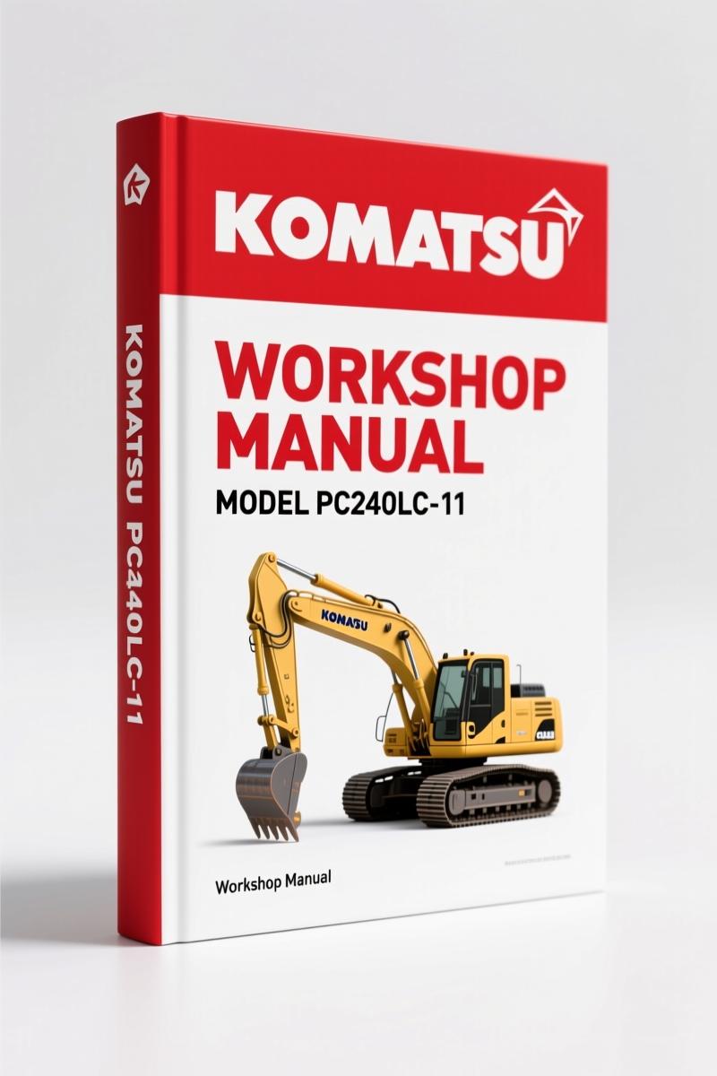 Komatsu PC240LC-11 2014 Workshop Manual – 2510 Pages of Factory Specs
