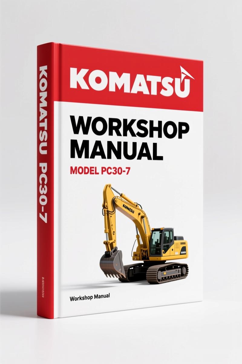 Komatsu PC25-1, PC30-7, PC40-7, PC45-1 1996 Workshop Manual – Factory Specs