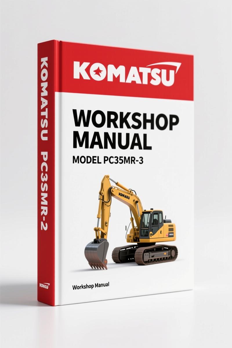 Komatsu PC27MR-3, PC30MR-3, PC35MR-3 Workshop Manual – 779 Pages of Factory Specs