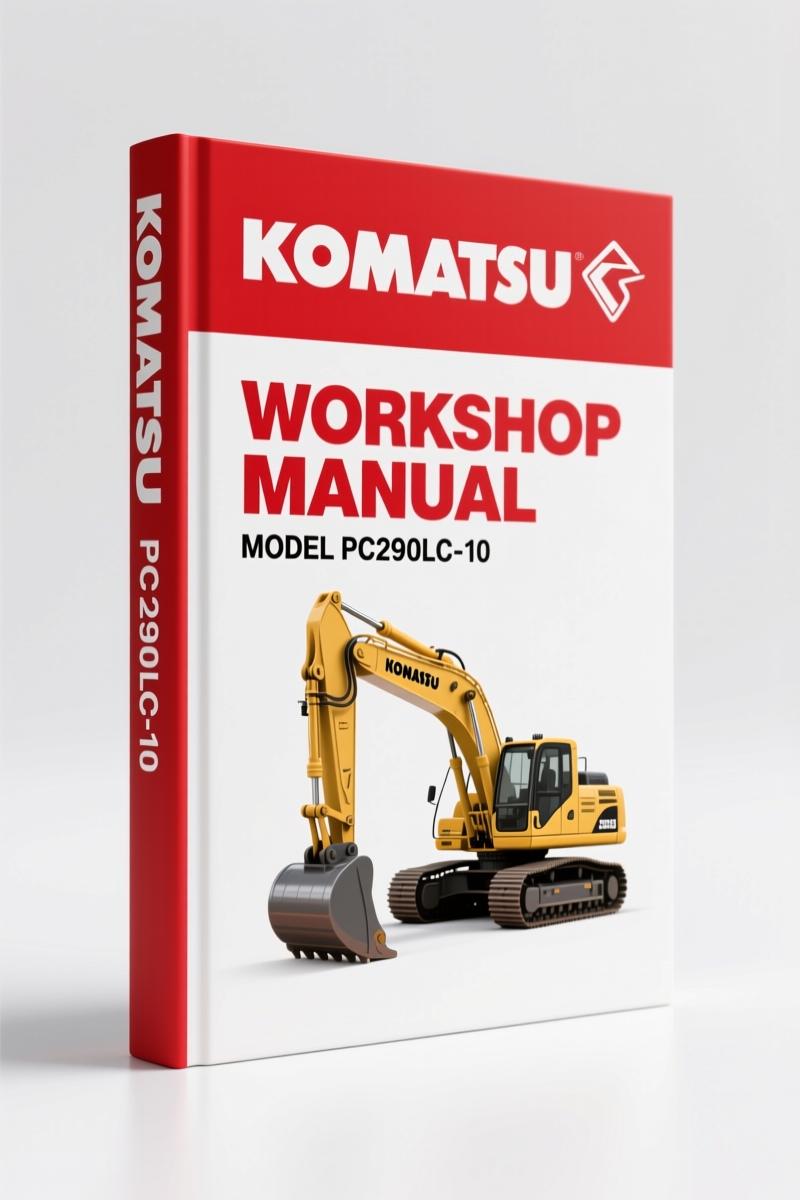 Komatsu PC290LC-10 2013 Workshop Manual – Factory Specs