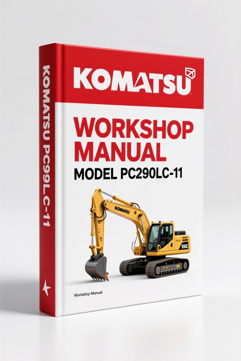 Komatsu PC290LC-11 Workshop Manual – 2499 Pages of Factory Specs