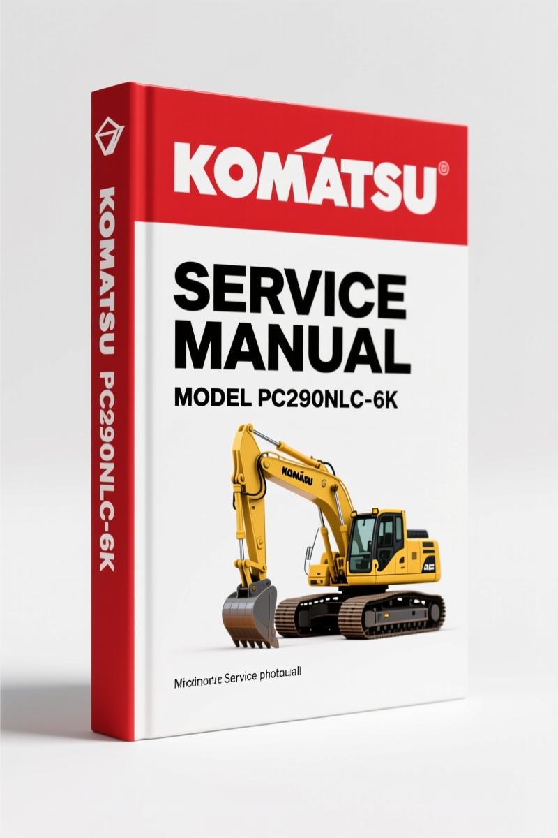 Komatsu PC290LC-6K, PC290NLC-6K Service Manual – 673 Pages of OEM Specs