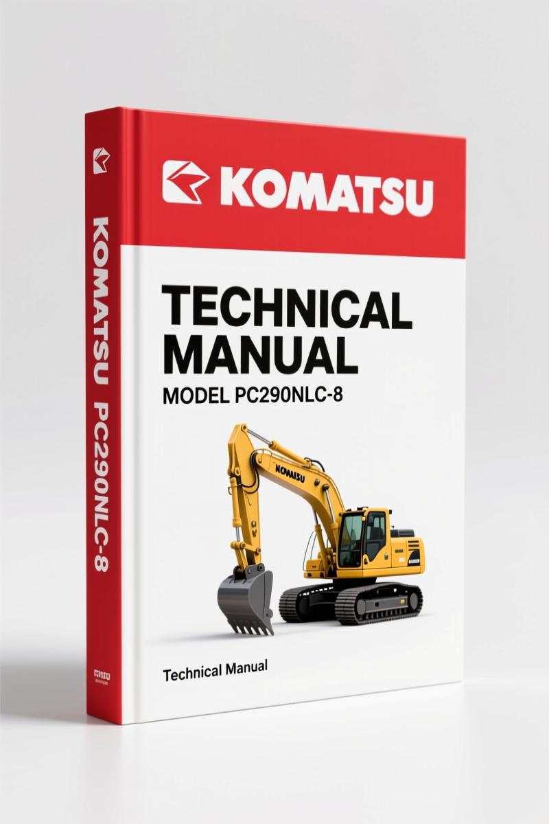 Komatsu PC290LC-8, PC290NLC-8 Technical Manual – 1086 Pages