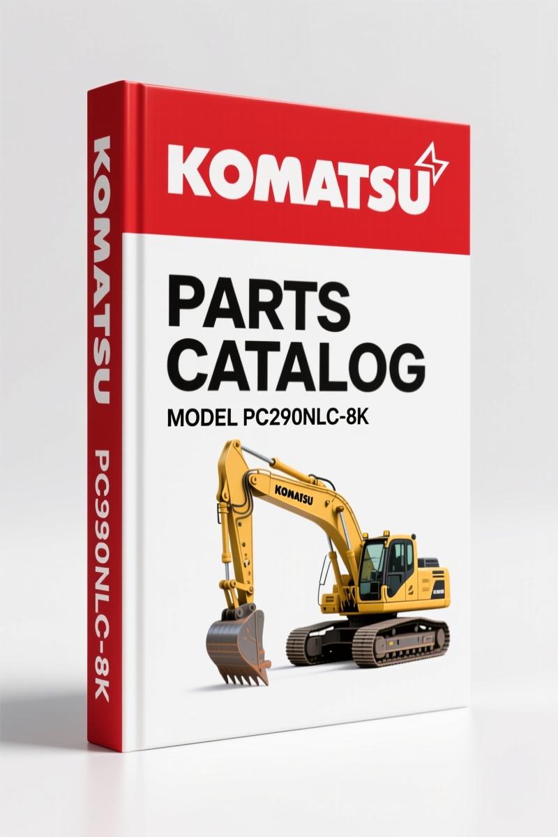 Komatsu PC290NLC-8K Parts Catalog – 957-Page OEM Component Index