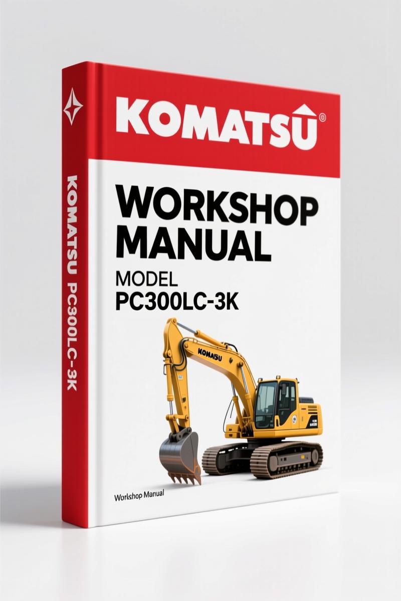 Komatsu PC300-3K Workshop Manual – 916 Pages of Factory Undercarriage Specs