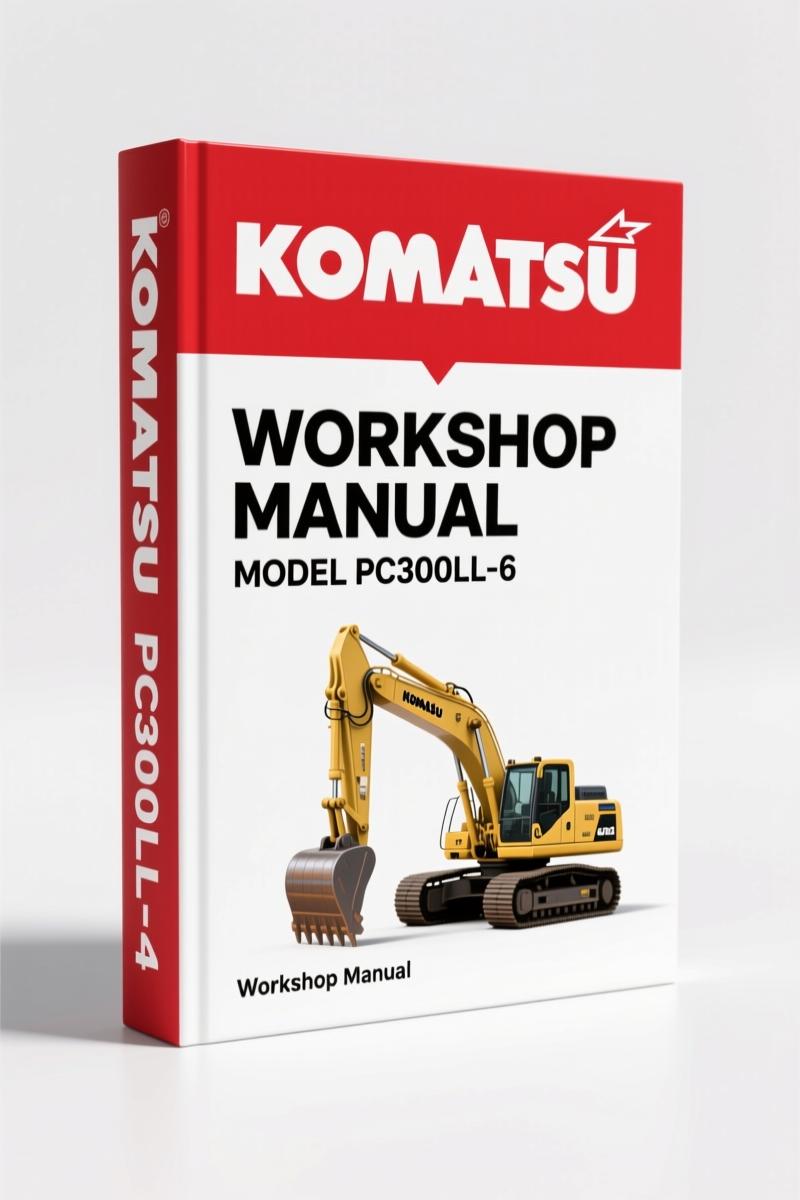 Komatsu PC300LL-6 2002 Workshop Manual – Factory Specs