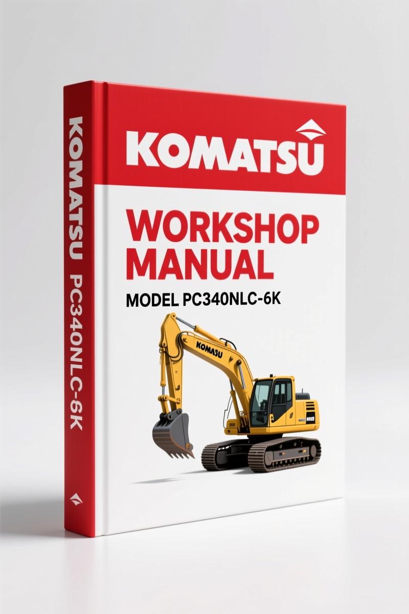Komatsu PC340-6K Workshop Manual – 738 Pages of Factory Specs