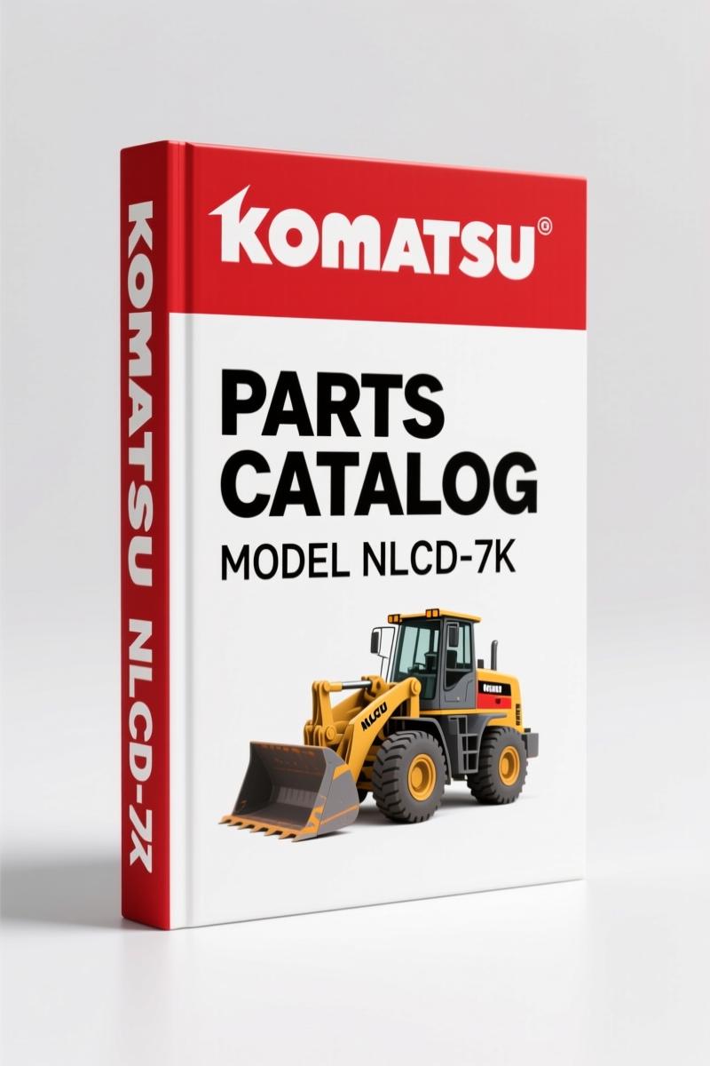 Komatsu PC340LCD, NLCD-7K Parts Catalog – 180-Page OEM Component Index