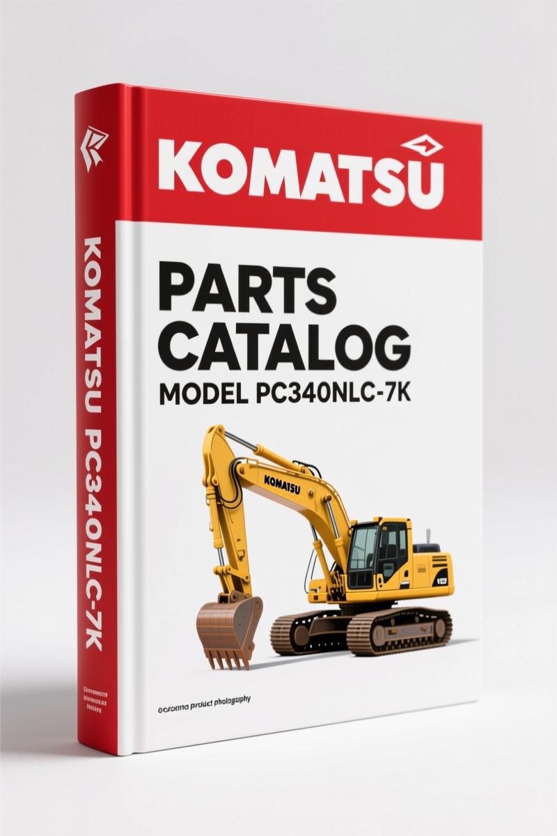 Komatsu PC340NLC-7K Parts Catalog – 723-Page OEM Reference
