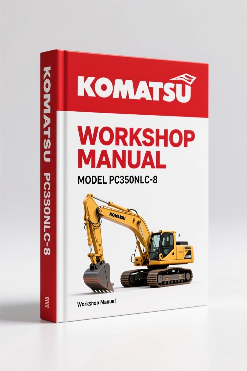 Komatsu PC350LC-8 to PC350NLCD-8 Workshop Manual