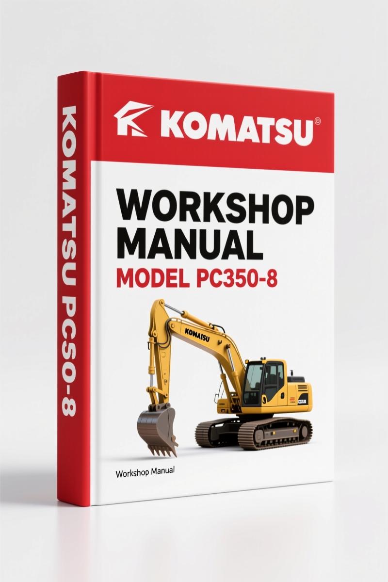 Komatsu PC350LC-8, PC300LC-8, PC300-8, PC350-8 Workshop Manual