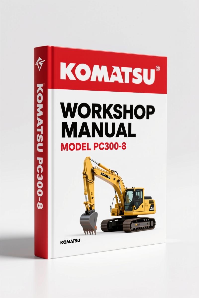 Komatsu PC350LC-8, PC300LC-8, PC300-8, PC350-8 Workshop Manual – 1035 Pages