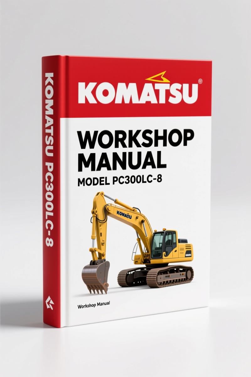 Komatsu PC350LC-8, PC300LC-8, PC300-8, PC350-8 Workshop Manual – 1025 Pages