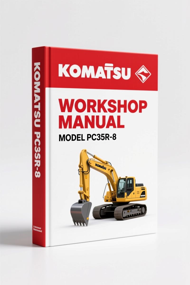 Komatsu PC35R-8, PC45R-8 Workshop Manual – Factory Service Specs