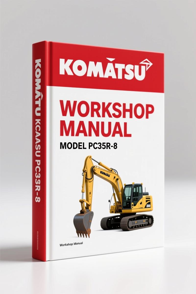 Komatsu PC35R-8 PC45R-8 Workshop Manual – 278 Pages OEM Specs