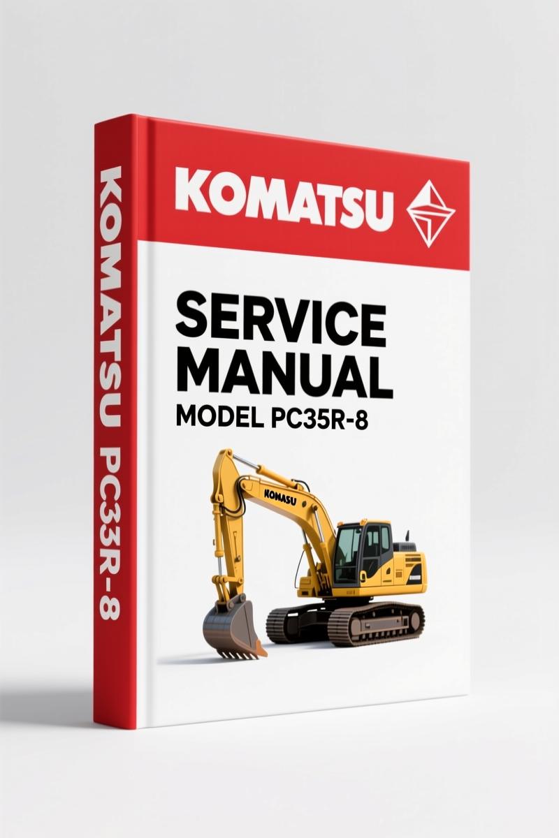 Komatsu PC35R-8, PC45R-8 2001 Service Manual – OEM Factory Specs