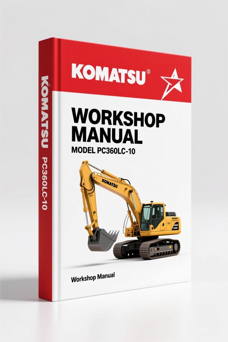 Komatsu PC360LC-10 Workshop Manual – 1726 Pages of Factory Specs